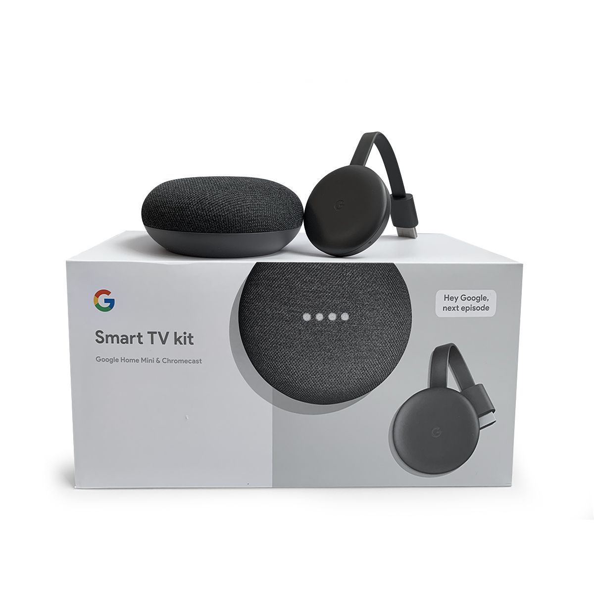 Google Smart TV Kit (Google Home + Chromecast) - Pixel Store