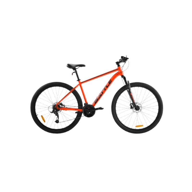 bicicleta battle naranja