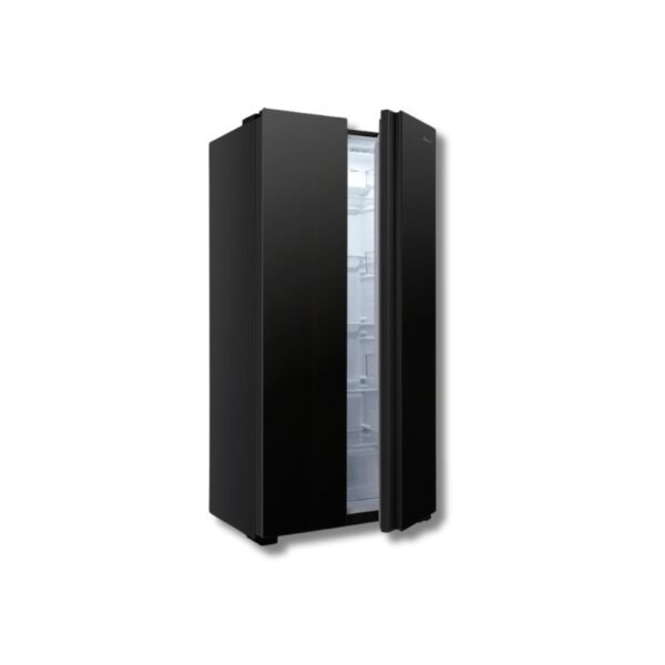 Heladera Side By Side Hisense Negra 468 Litros [RS3N428NAB] - Image 2